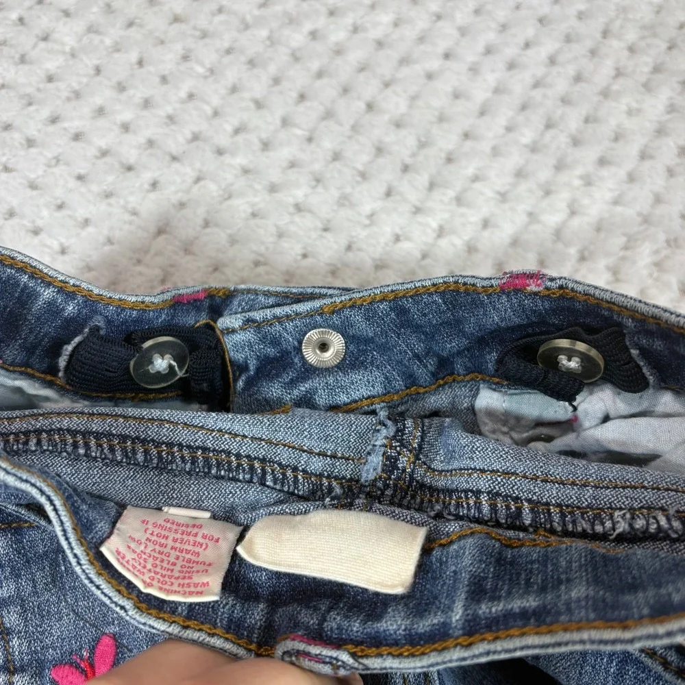 Zana Di Y2K embroidered girls jeans, size 5